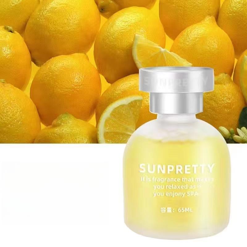 Autozubehör, Auto-Aroma-Diffusor, großes Fassungsvermögen, Auto-Lufterfrischer, Parfümflasche, Diffusor für ätherische Öle, Dekoration, Innenzubehör für Zuhause Lemon
