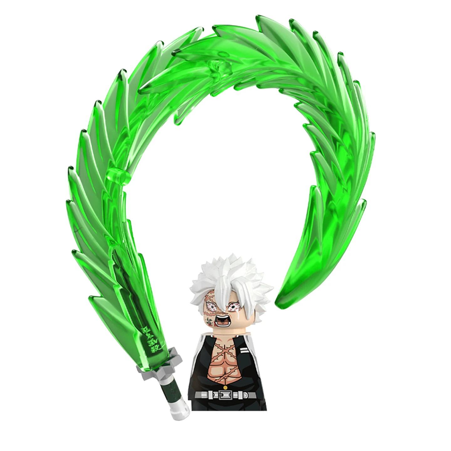 WM6137 WM6138 WM6162 Demon Slayer Klinge Bausteine Mini Actionfigur Zubehör Weihnachtsgeschenke