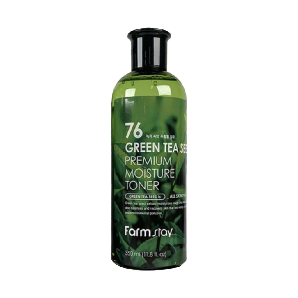 FARM STAY 76 Green Tea Seed Premium Moisture Toner, Emulsion 350 ml (8 Optionen) #TONER 1PCS