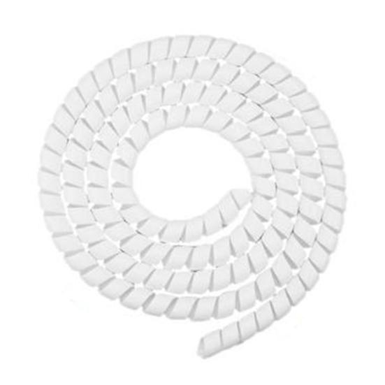 130CM Elektroroller Bremskabel Schutz für M365 PRO Roller Bremsleitung Spiralschutz Abdeckung Gehäusehülle Elektroroller Zubehör weiß
