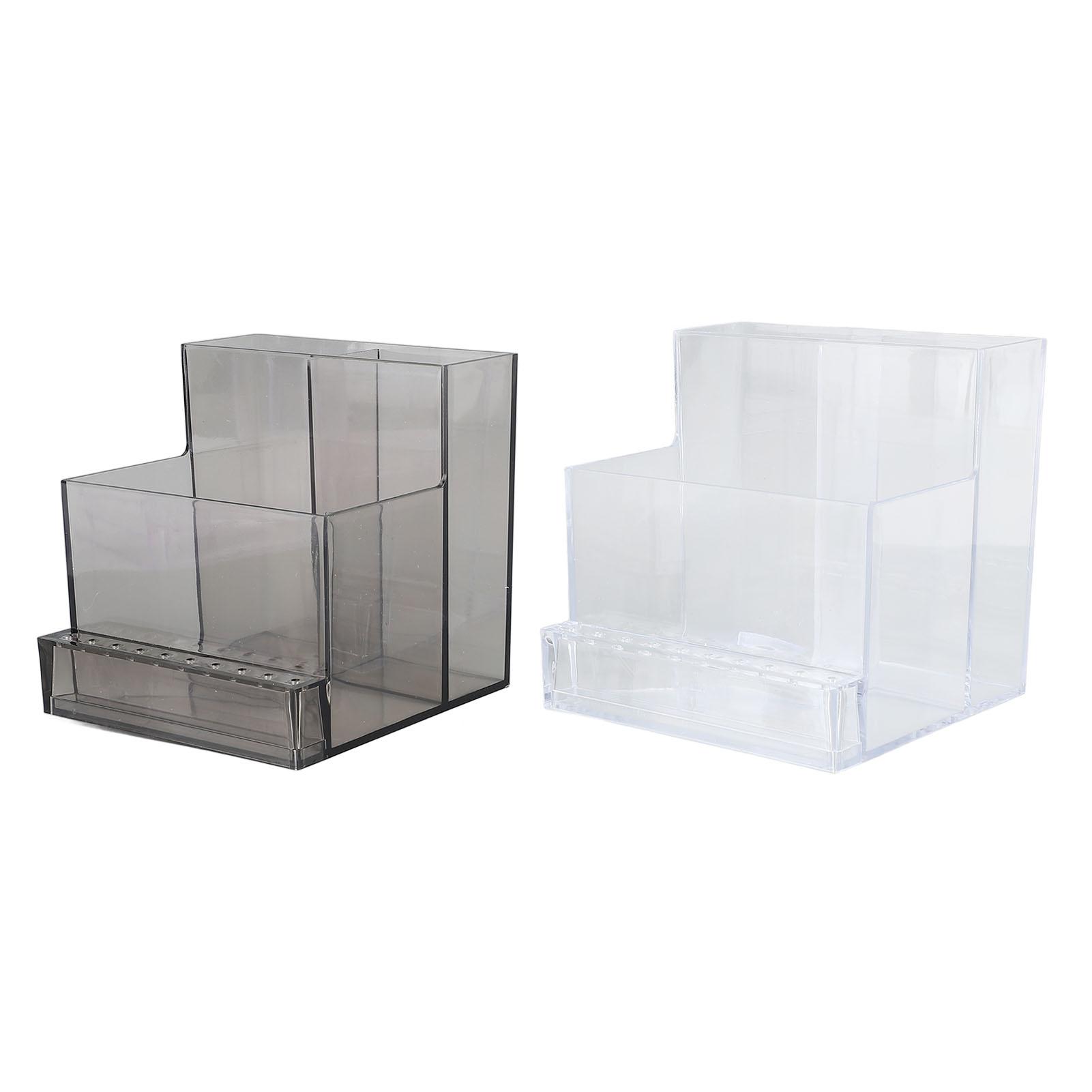 2 Stück Nagelbohrerhalter Kunststoff Nagelbohrer Schleifbit Halterbox Multifunktionaler Nagelbohrer