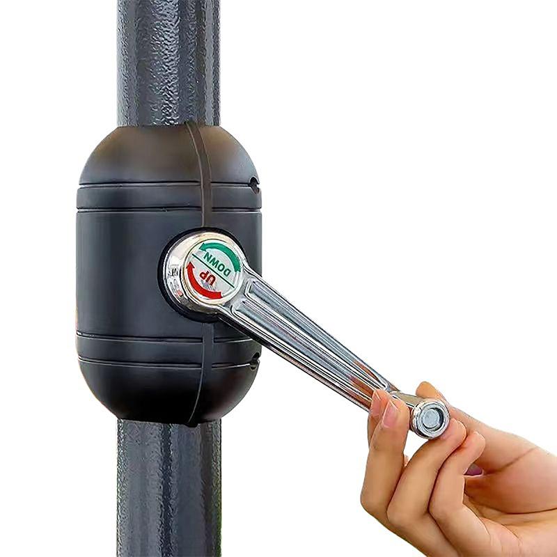 Sonnenschirm Shaker Kurbel Griff Terrasse Regenschirm Kurbel Griff Regenschirm Zubehör Terrasse Im Freien Ersetzen Regenschirm Terrasse Teile 1PC