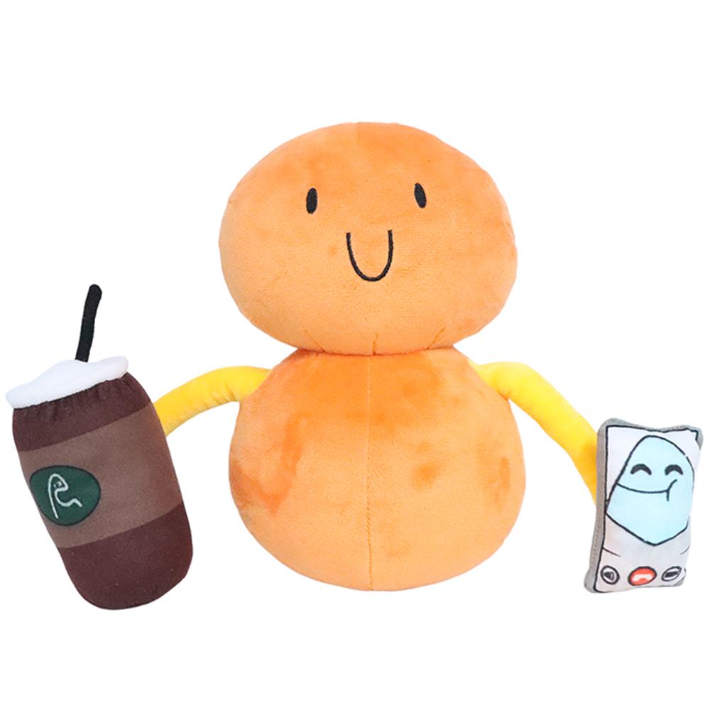 22cm Land der Boggs Boe Plüschtier Film Kuscheltiere Halten Eine Kaffeetasse Puppe in der Hand Fans Geburtstagsgeschenk Kinderspielzeug Zimmerdekoration 22cm