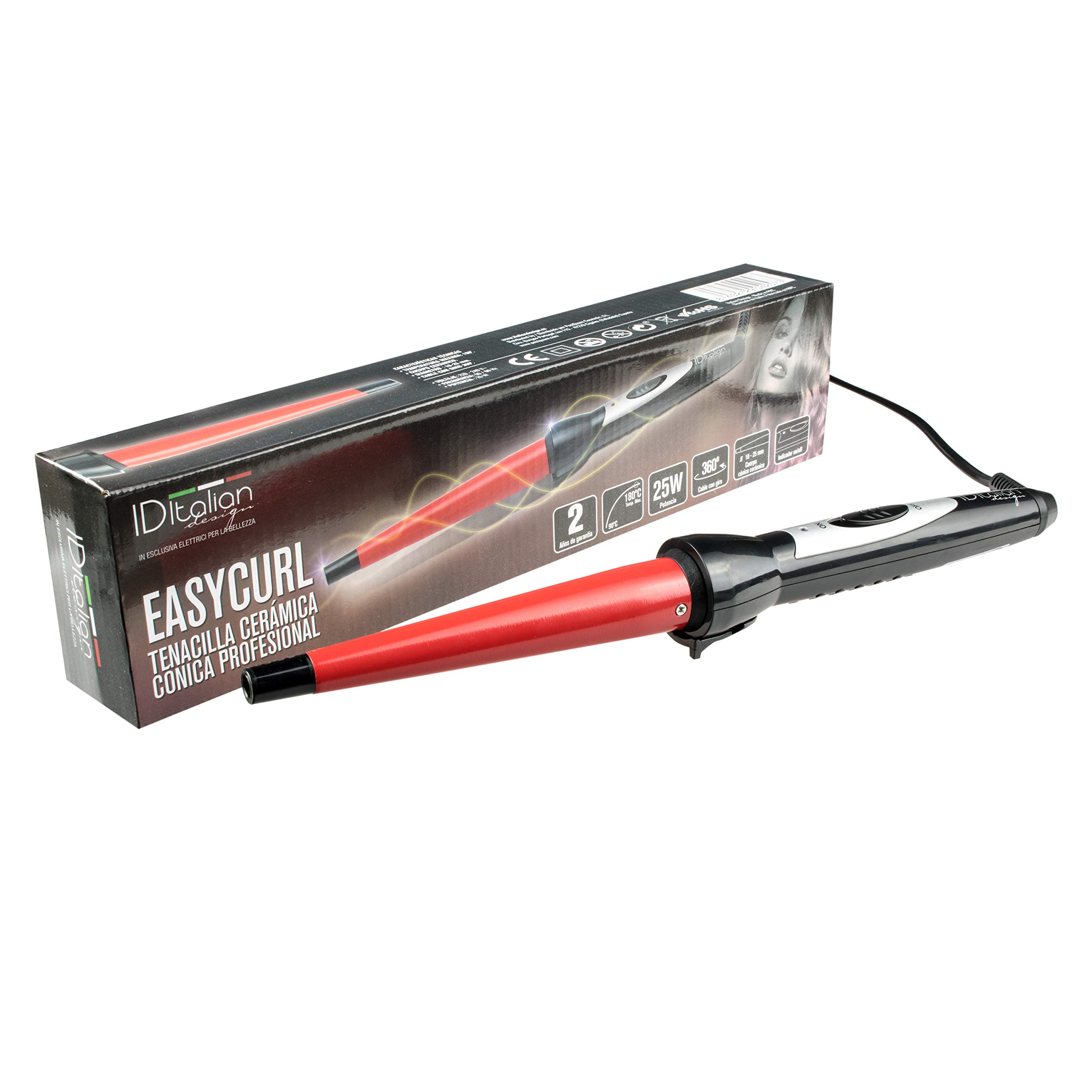 EASY CURL professioneller konischer Lockenstab aus Keramik 1 Stück