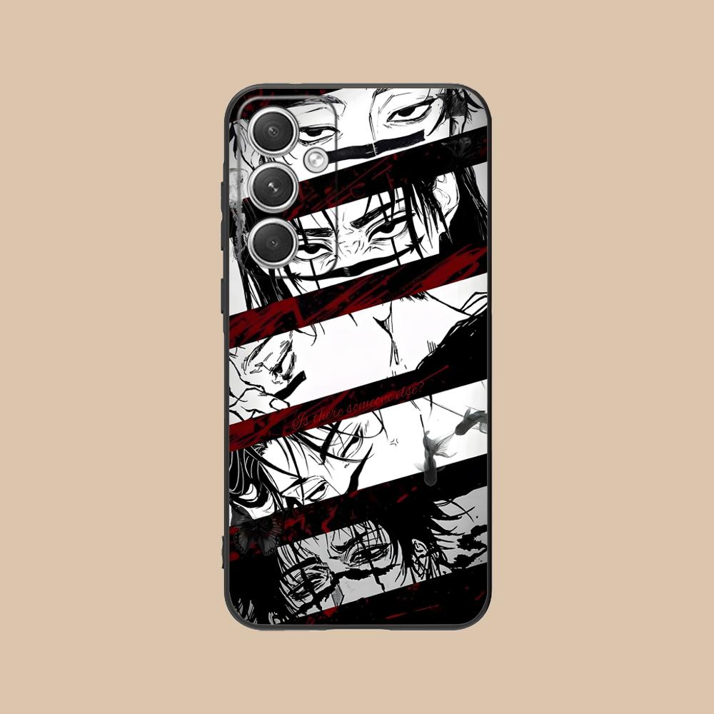 Jujutsu Kaisen Choso Handyhülle für Samsung Galaxy S26 S25 S24 S23 S22 S21 S20 Note20 Plus FE Ultra Buntes Cover Luxus Galaxy S23