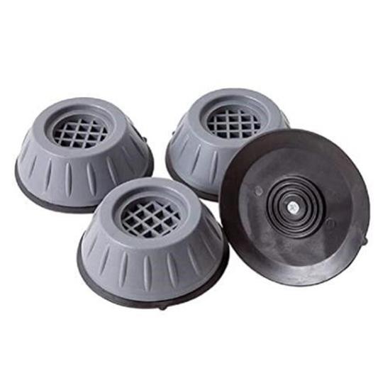 4 Stück Anti-Vibration Füße Pads Beine Slipstop Silent Skid Raiser Matte für Waschmaschine Unterstützung Dämpfer Ständer Zubehör 4Pcs