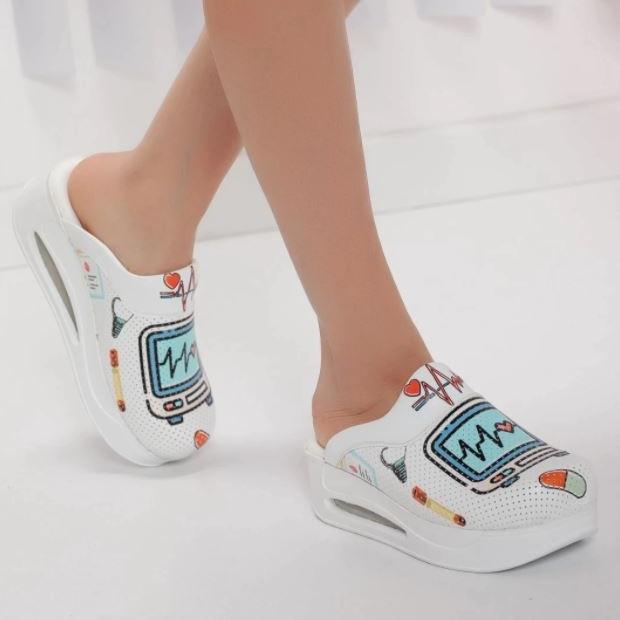Frauen Medizinische Clogs Sabo Krankenhausschuhe Rutschfeste Pantoffel Krankenschwester Arzt Hebamme Chirurgische Sandalen 37 alabama crimson
