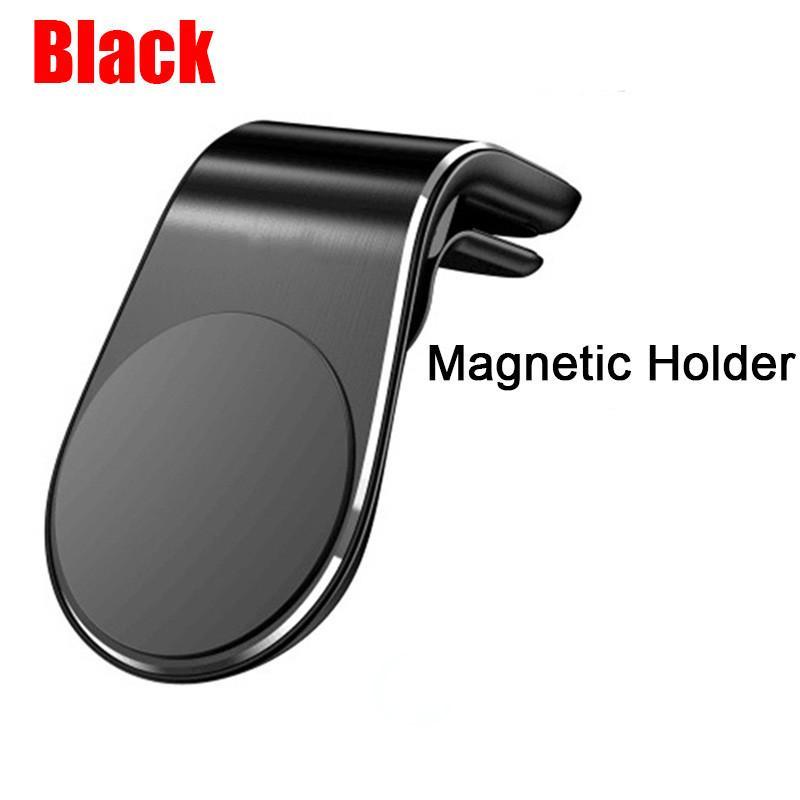 Mini-magnetischer Autotelefonhalter aus Metall für die Lüftungsöffnung, Ständer, GPS-Telefonhalter für alle Telefone