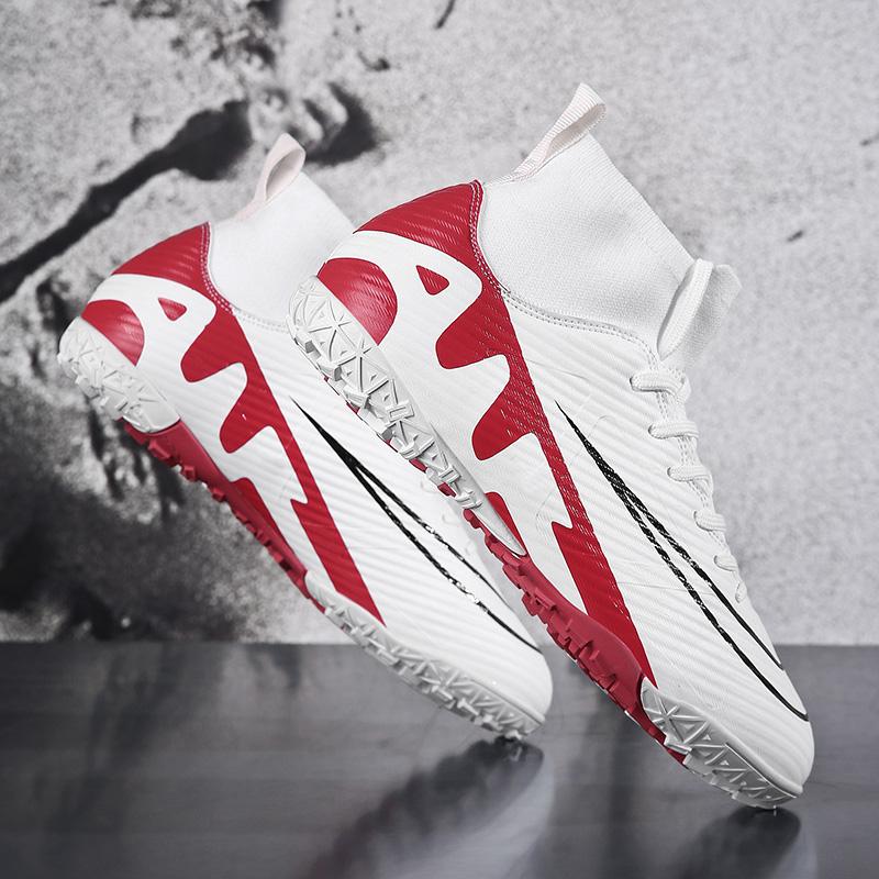 Männer Fußball Schuhe Kinder Fußball Stiefel Frauen Professionelle Fußball Stollen Rutschfeste Chaussure Fußball TF/FG Sport Fußball Schuhe 35