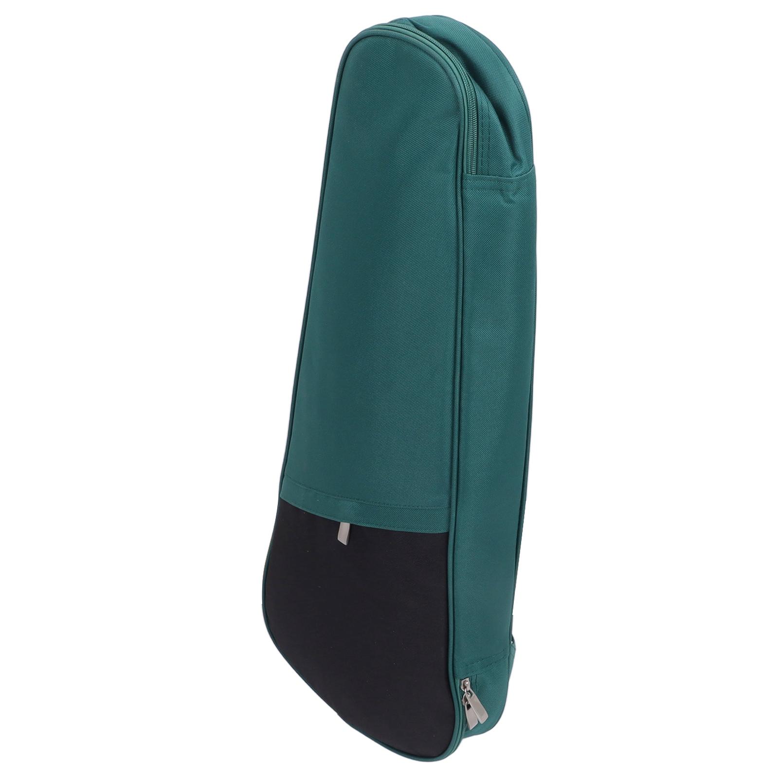 Ukulele Tasche Rainbow Serie Wasserdicht Weich Baumwollgepolstert Gig Bag Tasche für 26 oder 27 Zoll Ukulele schwarz/grün