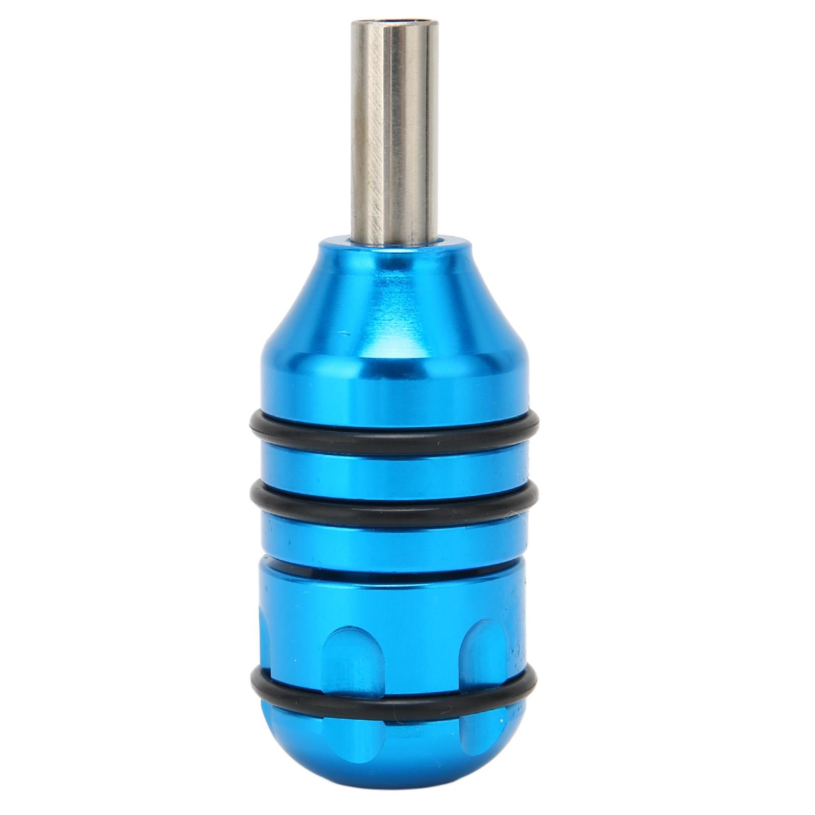24mm Tattoo Griff Galvanische Aluminiumlegierung Selbstverriegelnder Tattoo Griff Tube Tattoo Maschine blau