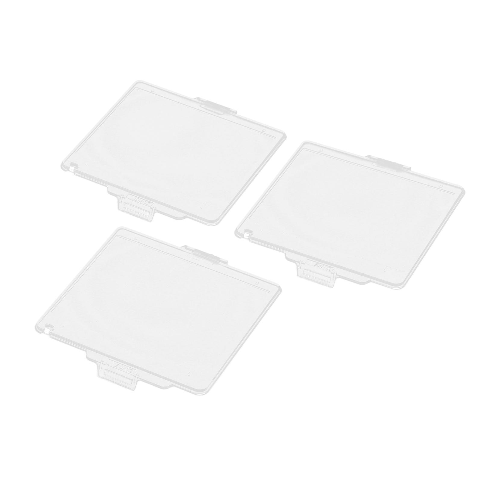 3 Stück Kamera LCD-Bildschirmschutz LCD-Bildschirm Schutzabdeckung für Nikon D800 (BM‑12)