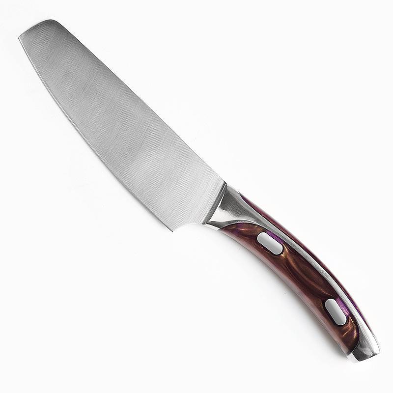 Edelstahl-Küchenmesser, japanisches Kochmesser, geschnittenes Küchenmesser, Schere, Obstmesser chef knife