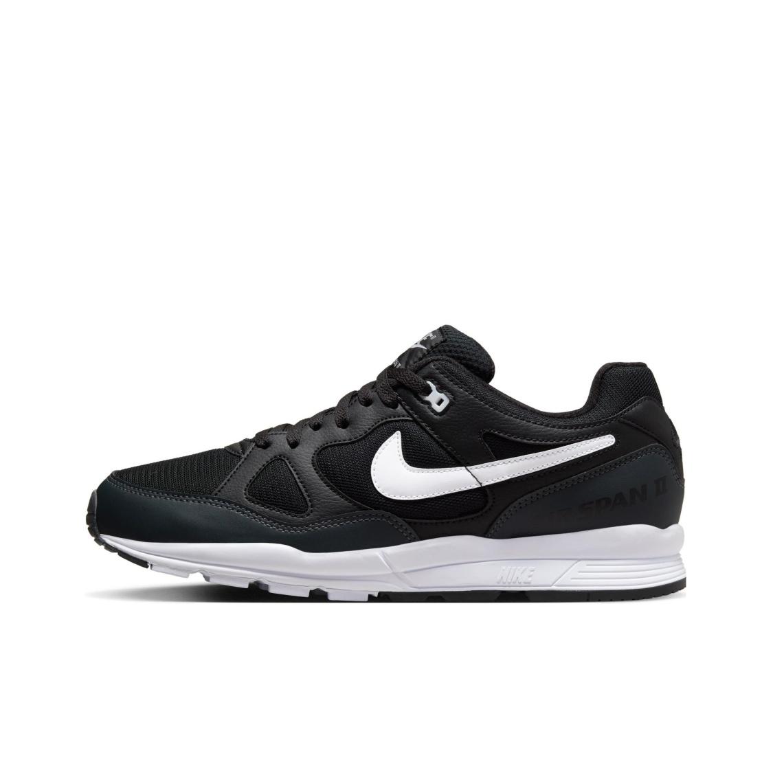 Nike Air Span 2 Schwarz Anthrazit AH8047-008 Herrenschuhe EU 45 schwarz