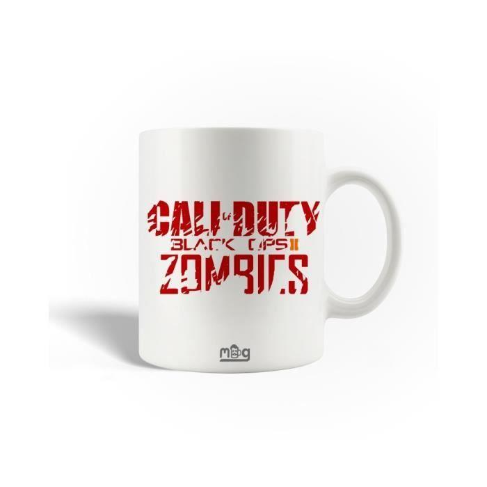Tasse - Call of Duty - Black Ops 2 - Keramik - 30cl - Rot - Spülmaschinenfest