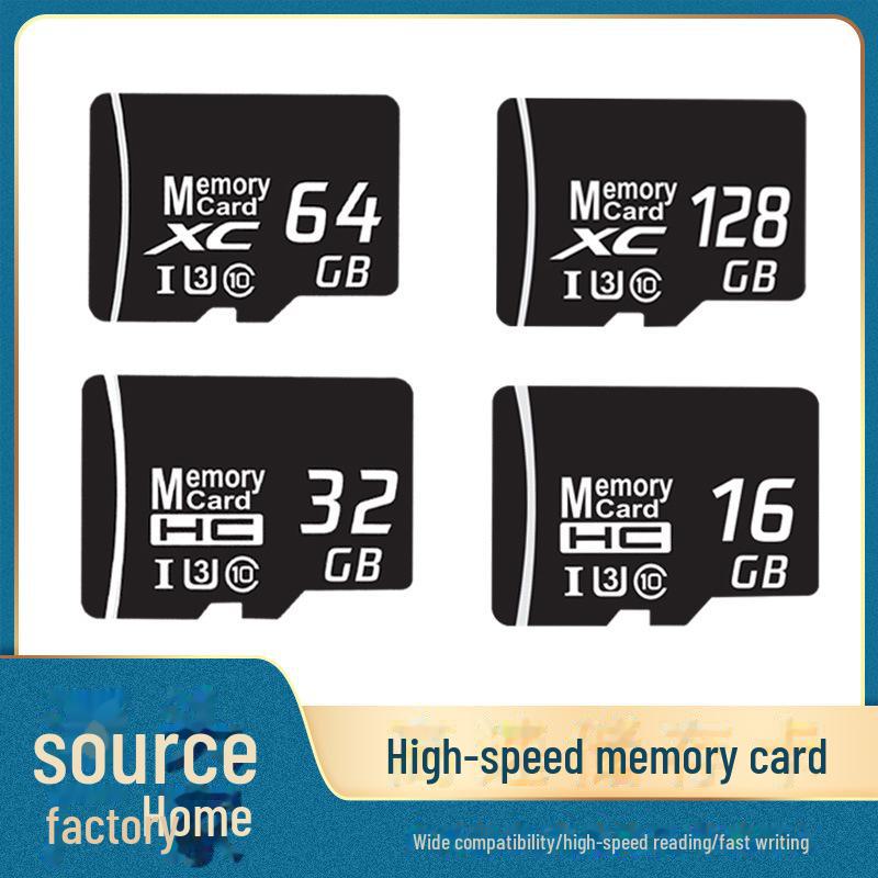 Speicherkarte mit mehreren Kapazitäten: 8 GB TF, 16 GB, 32 GB, 64 GB, 128 GB – Geeignet für Telefone und Dashcams 32GB High Speed C10