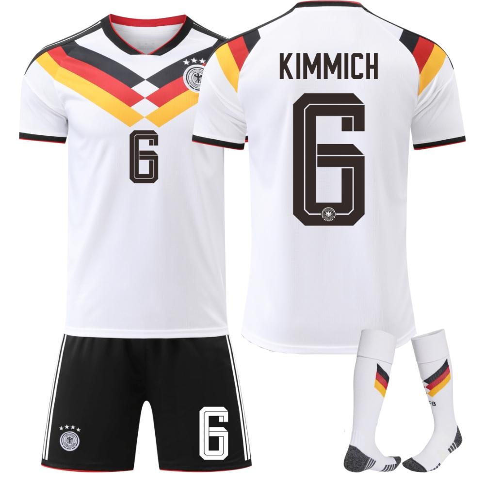 2026 FIFA Fussball-Weltmeisterschaft Deutschland Fussballtrikot für Kinder und Erwachsene KIMMICH #6 XXXL