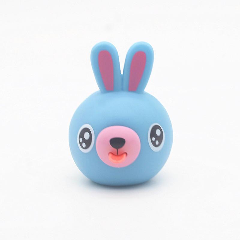 S/L Schreiendes Spielzeug Sprechendes Tier Dorn Schwert Ball Zunge Stress Squeeze Softball 6 cm * 6 cm * 5.5 cm blau