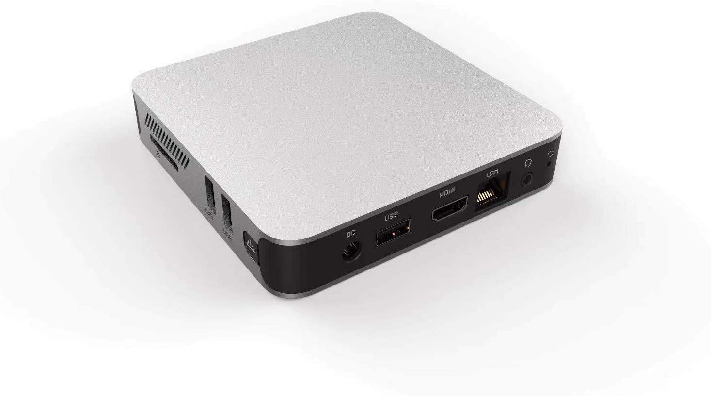 Mini-PC für den Schreibtisch mit WPS Office und Windows 10 Celeron N3350 4GB 64GB USB und Leiser Betrieb GM-JAPAN Ultraleicht, Platzsparend Pro, Prozessor,