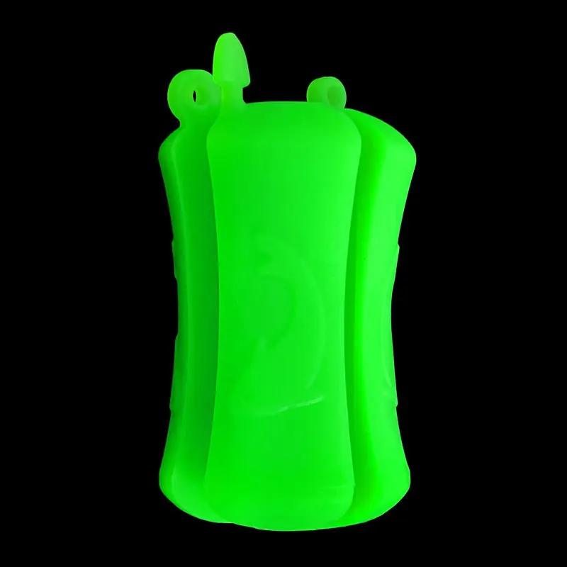 Angelrute Feste Ball Pods Schutz Anti-Kollision Stange Retractor Halter Angelrute Stopper Silikon Tackle Zubehör grün