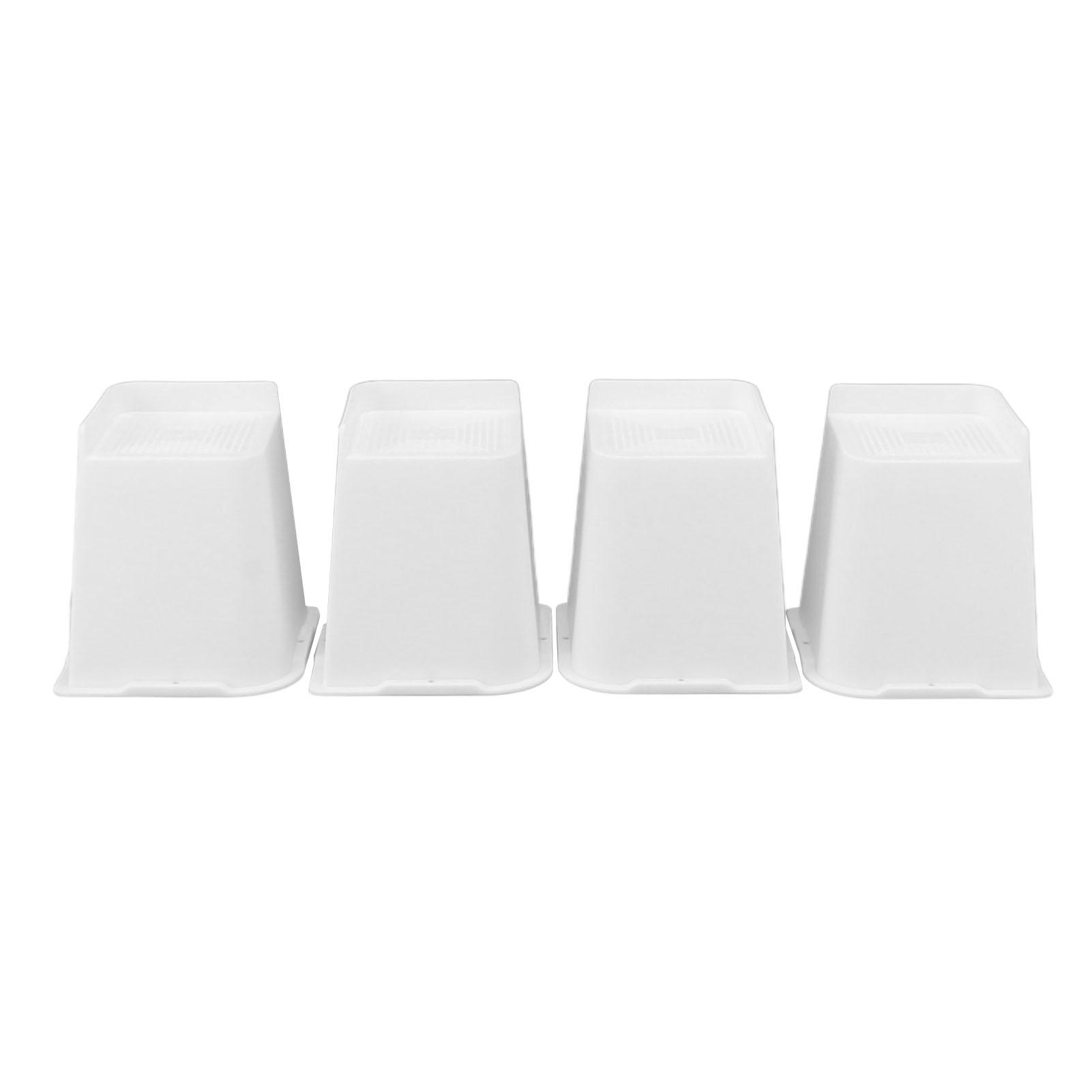 4 Pcs Möbel Riser 6 Zoll Erhöhen Trapez L Form Top Anti Slip Bett Sofa Riser Möbel Bein