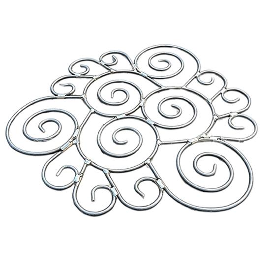 Metallpflanzenstützring Gartenpfingstrosenkäfigständer Dekorativer Durchwachsring für Dahlien Kletterpflanzen Blumen Innen Außen Töpfe Small