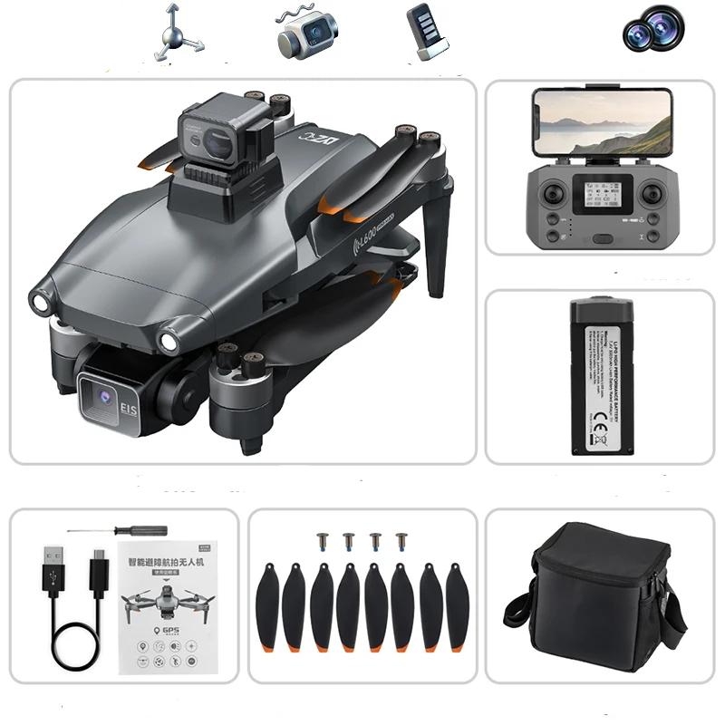 L600MAX 3-Achsen-Gimbal Professionelle Drohne Laser-Hindernisvermeidungsdrohne mit Kamera EIS Anti-Shake-Kamera GPS 5G WIFI RC FPV Quadcopter L600-MAX-OAS