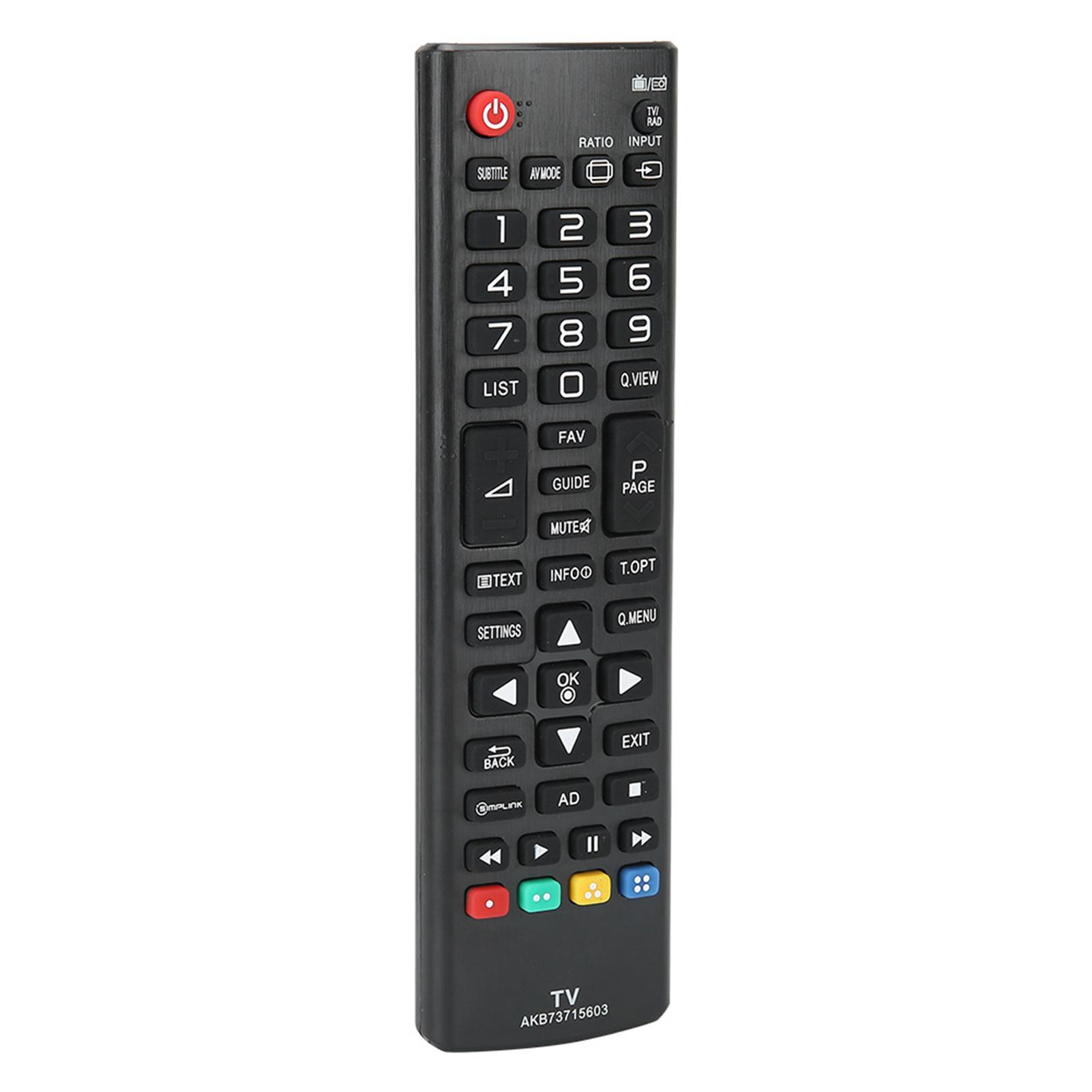 Universalfernbedienung für LG TV AKB73715603 LCD-Fernseher Fernbedienung ErsatzAKB73715603