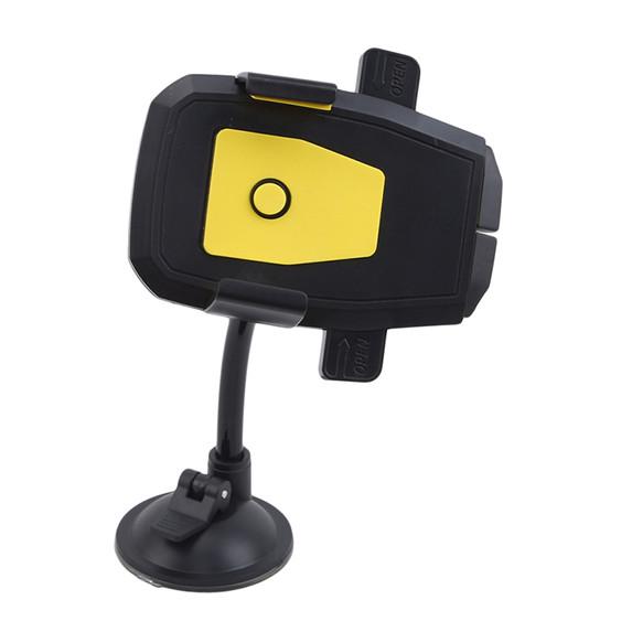 Auto Telefon Halter Halterung Tasse Universal Auto Halter Mobile Saugnapf Halterung Windschutzscheibe Telefon Schloss Auto Zubehör One Size gelb