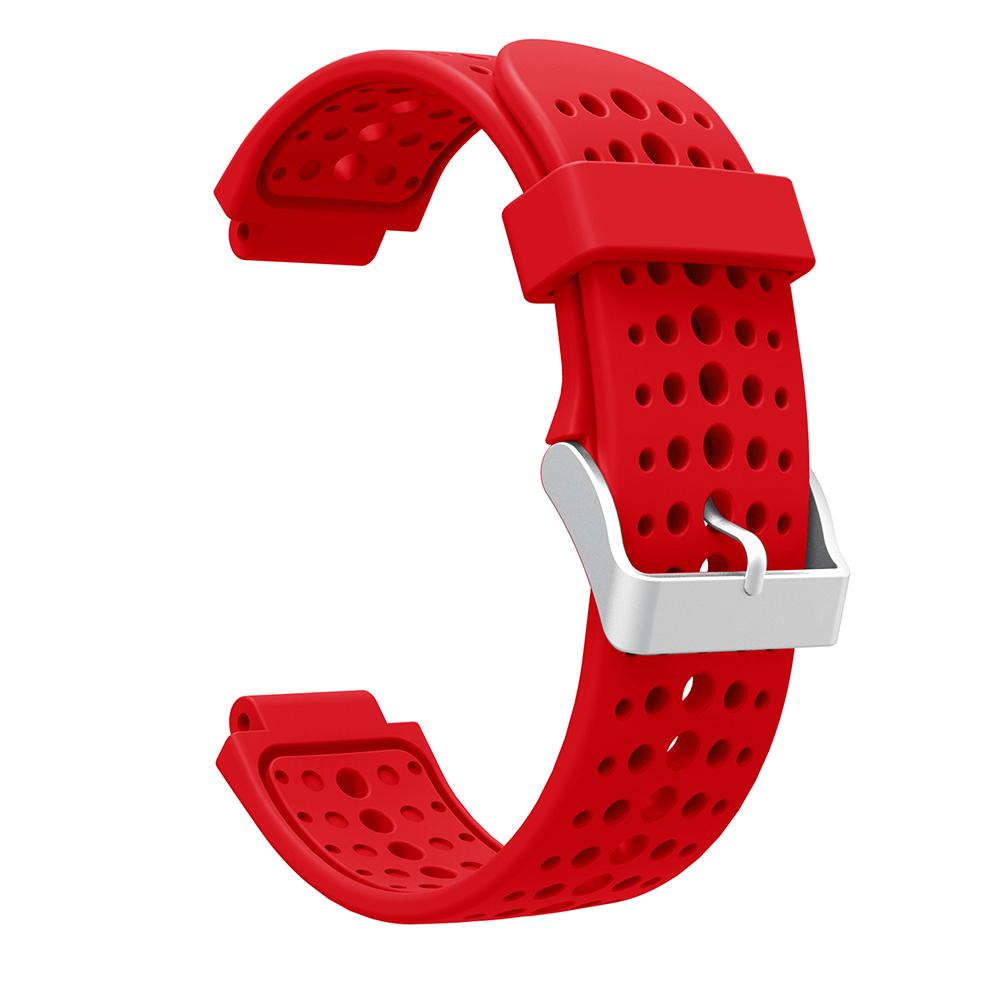 Für Garmin Forerunner 235 235Lite /220/230/620/630 Armband für Garmin Forerunner 735XT Smartband-Armband Silikon-Uhrenarmband only the strap rot