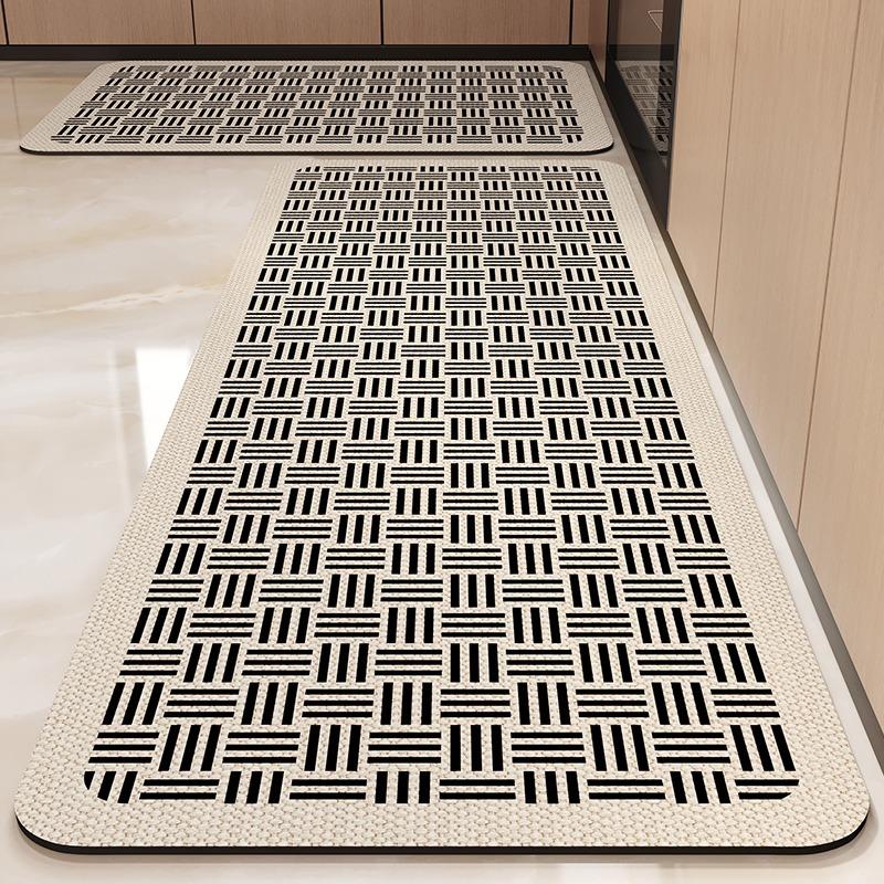 Küchenmatte für den Boden Saugfähiger Teppich Rutschfeste Fußmatte Lange Fußmatten Alfombras De Cocina Tappeto Cucina 1pc 50x80cm