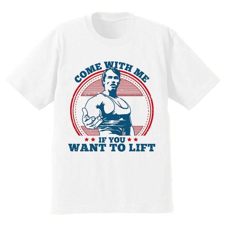 2025 Sommer Arnold Schwarzenegger T-Shirt Fitness Fitness Reine Baumwolle Herren Grau Kurzarm Europa und Die Vereinigten Staaten L