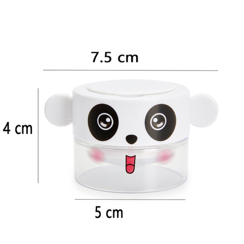Cartoon Pille Grinder Tabletten Brecher Tragbare Medizin Dispenser Pille Container Lagerung Pulverisieren Fall weiß