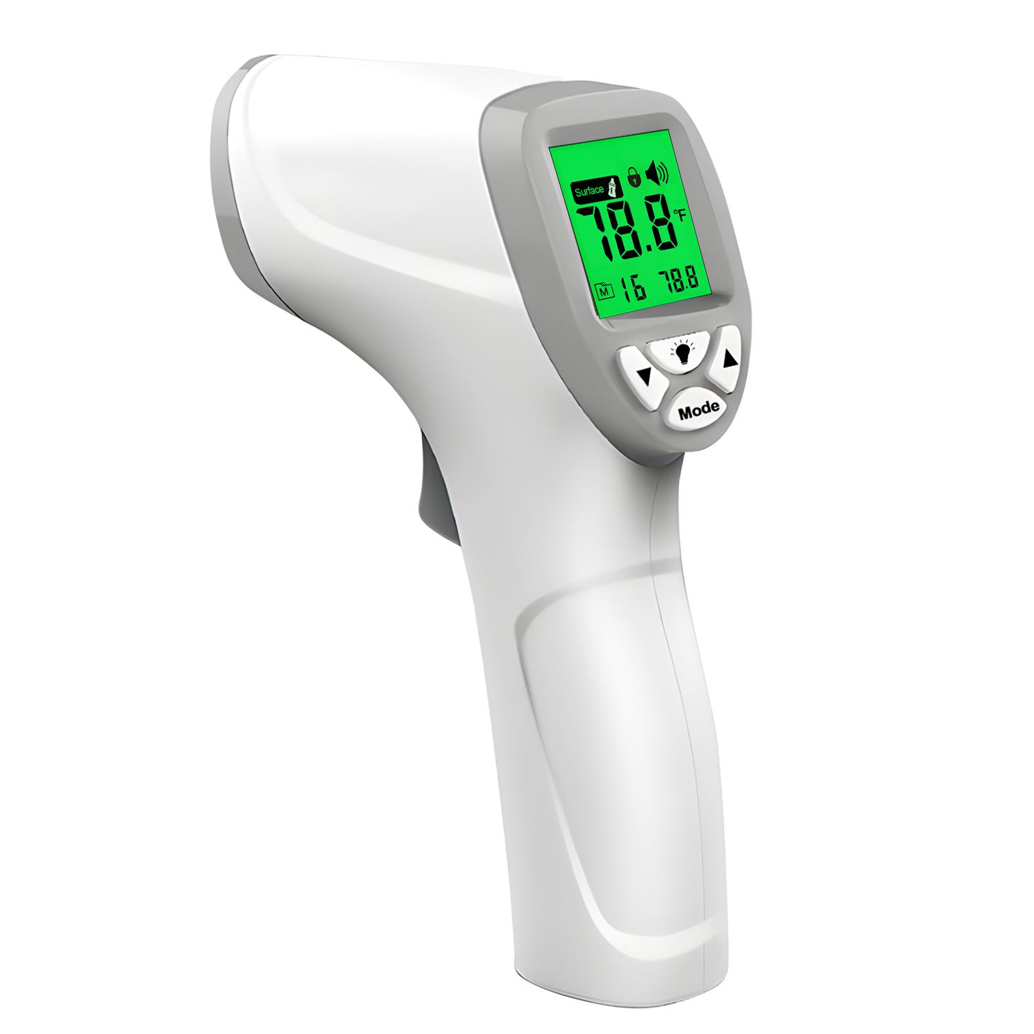 Digitales Infrarot-Thermometer für den Außenbereich, Pyrometer, Laser, hohe Temperatur, Lebensmittel, Küchenthermometer, Wärmemessgerät einstellen