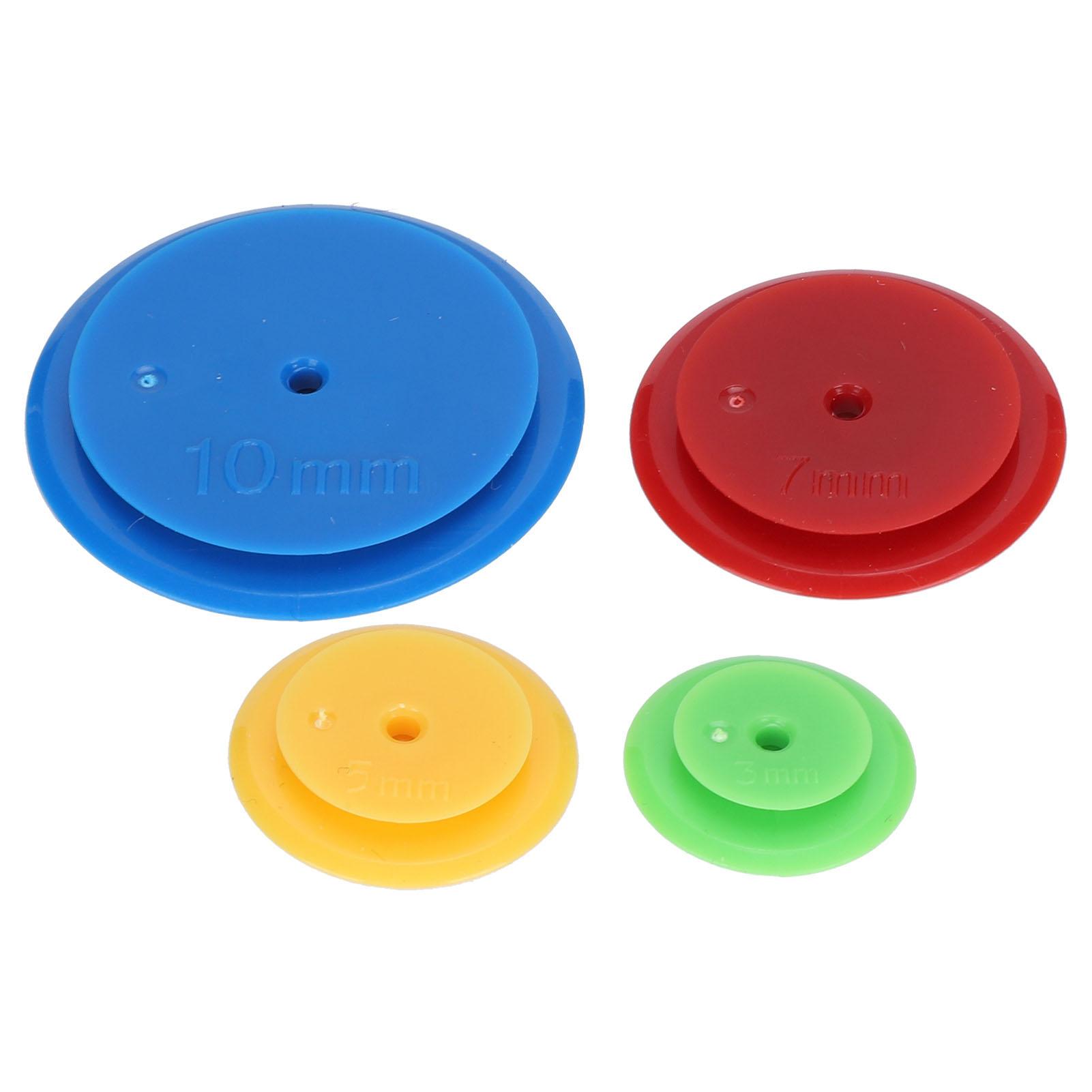 16 Stück Schneider Näh Markierungswerkzeug Rund Patchwork Parallel Nachrad DIY Bastelbedarf