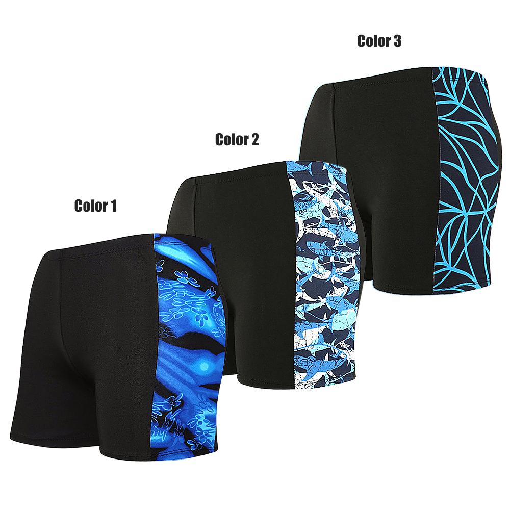 Schnelltrocknende Herren Badehose Sportunterwäsche Kordelzug Boxerbriefs Sommer Atmungsaktiv Elastische Unterhosen XL