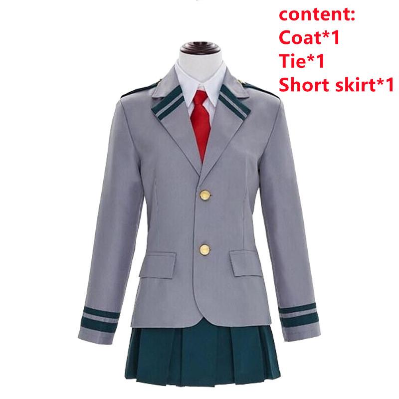 Anime Mein Hero Academia Midoriya Izuku Bakugou Katsuki Cosplay Kostüm Ochaco Uraraka Boku keine Hero Academia Halloween Uniform Set XXXL dargestellt