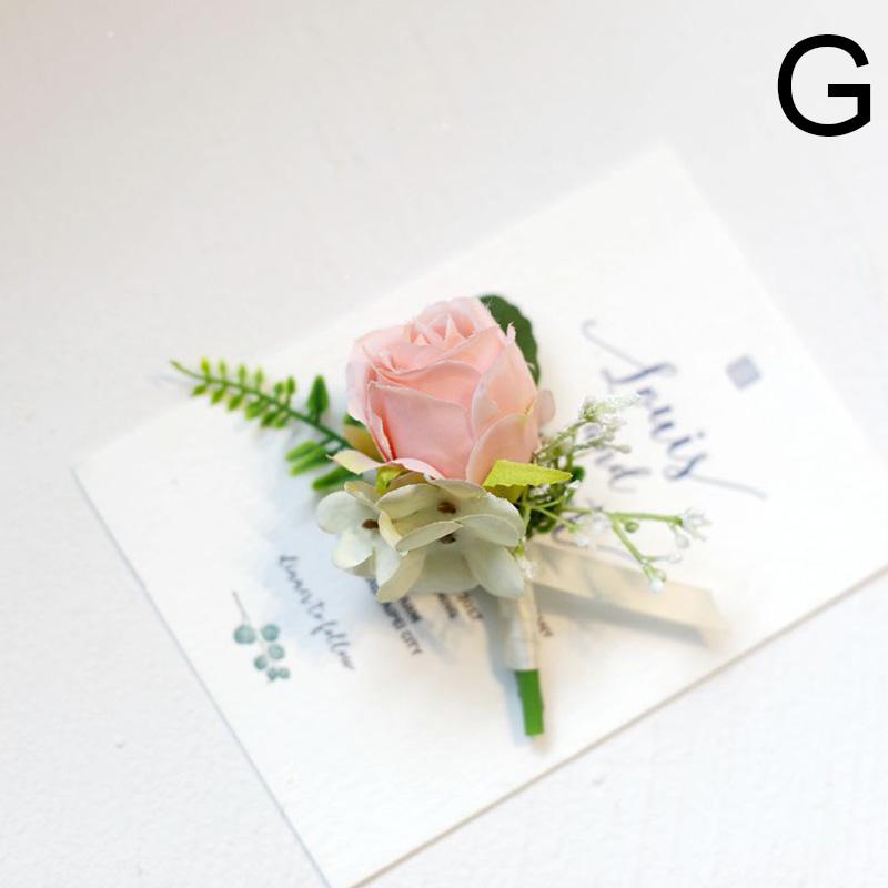 Hochzeit Corsage Handgelenk Blume Brosche Armband Braut Brautjungfer Zubehör Zubehör