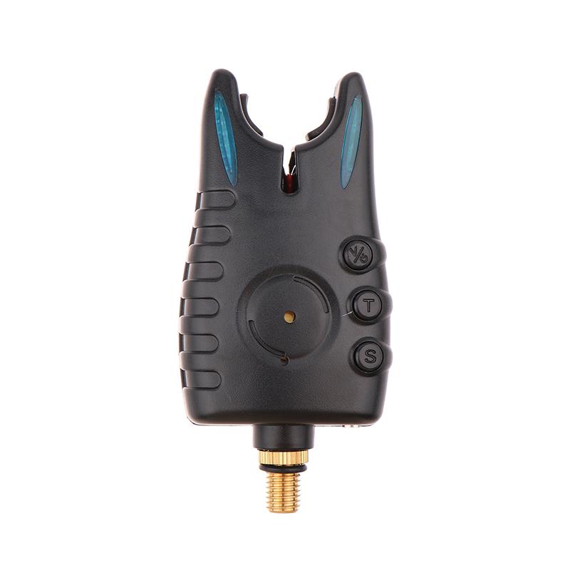 Bissanzeiger und Swinger für Karpfenangeln, LED-Angel-Swinger, Fischbissanzeiger, einstellbare Tonlautstärke, Angelzubehör blau