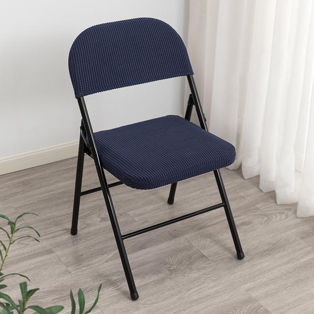 Haushalt Klapp Esszimmer Stuhl Abdeckung Rückenlehne Stuhl Schutzhülle Büro Computer Staubdicht Elastische Stuhl Schutzhülle 1 PC
