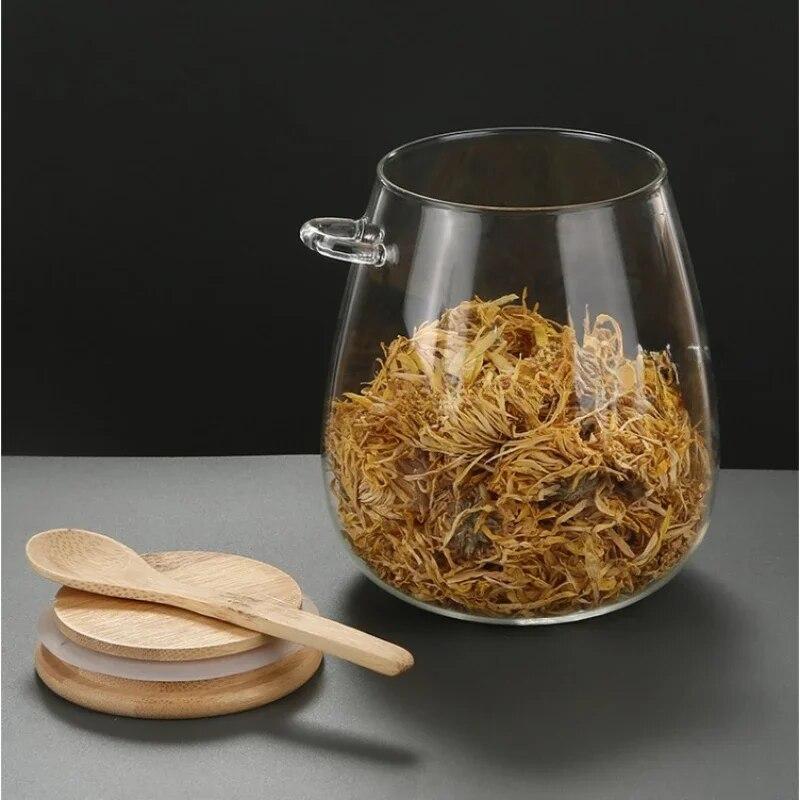 Hermetische Behälter zur Aufbewahrung von Lebensmitteln, Töpfe, Glasgefäß mit Deckel, versiegelter Behälter, Zucker- und Teedosen, luftdichte Küchenkaffeedosen 600ml weiß