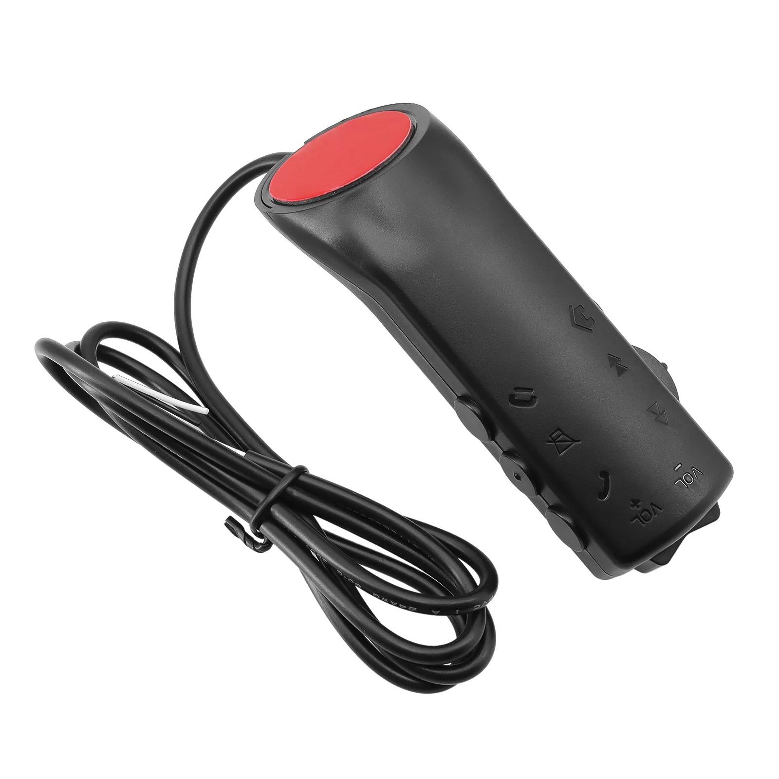 Fernbedienung Universal Auto Lenkrad Tasten 8 Tasten Auto-styling 12V Drahtlose Steuerung Für Musik Telefon DVD Navigation Multi-funktionale schwarz