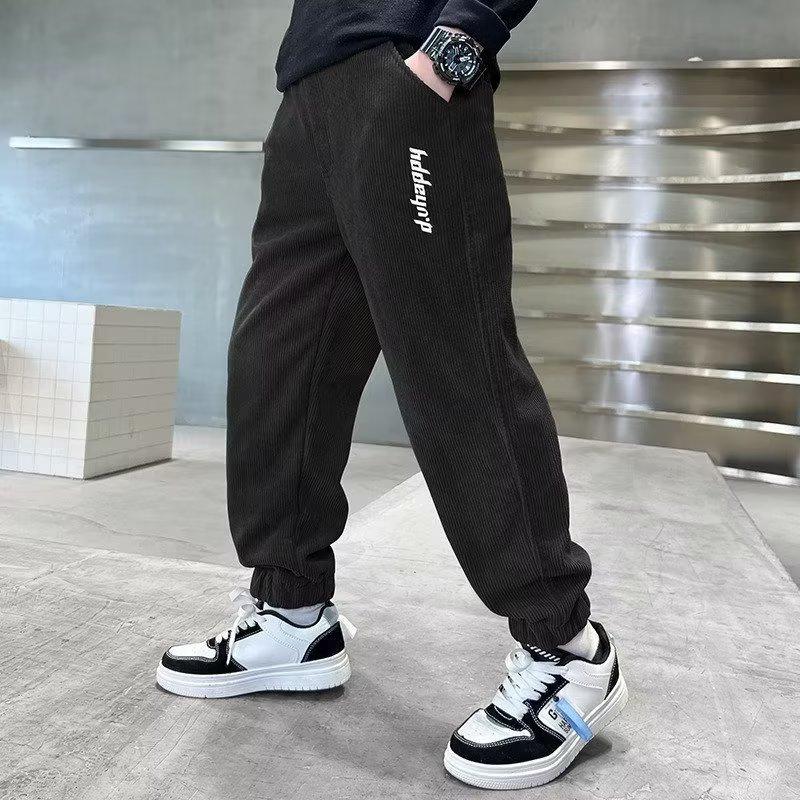 Jungen hosen frühling und herbst sport hosen neue mittlere und große kinder docht hosen kinder casual kinder hosen 160