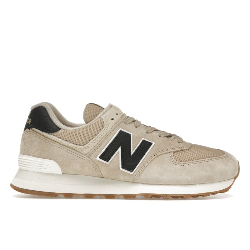 New Balance 574 Incense Black Unisex Sneaker Tan Sea-Salt U574RAC 36