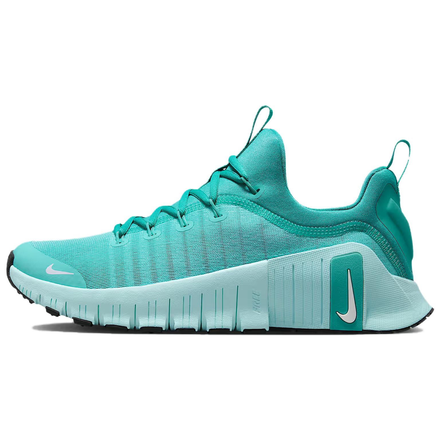 Nike Free Metcon 6 Gebleichtes Türkis Damen Sneaker Petrol Gewaschenes Petrol Petrol-Ton FJ7126-301 40
