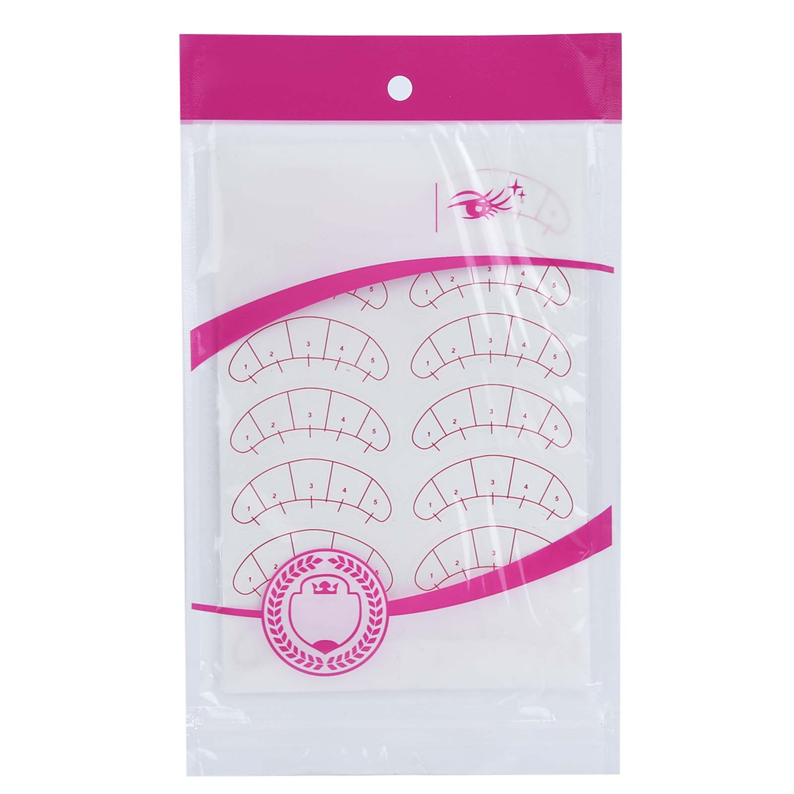 140PCS Wimpern Verlängerung Adhesive Aufkleber Wimpern Isolation Positionierung Pads Patches Werkzeug