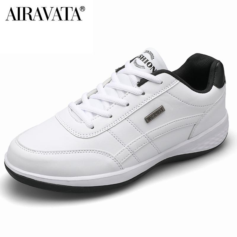 Männer Schuhe Turnschuhe Trend Casual Schuh Italienische Freizeit Männer Turnschuhe Nicht-slip Schuhe Männer Vulkanisierte Schuhe 42 weiß