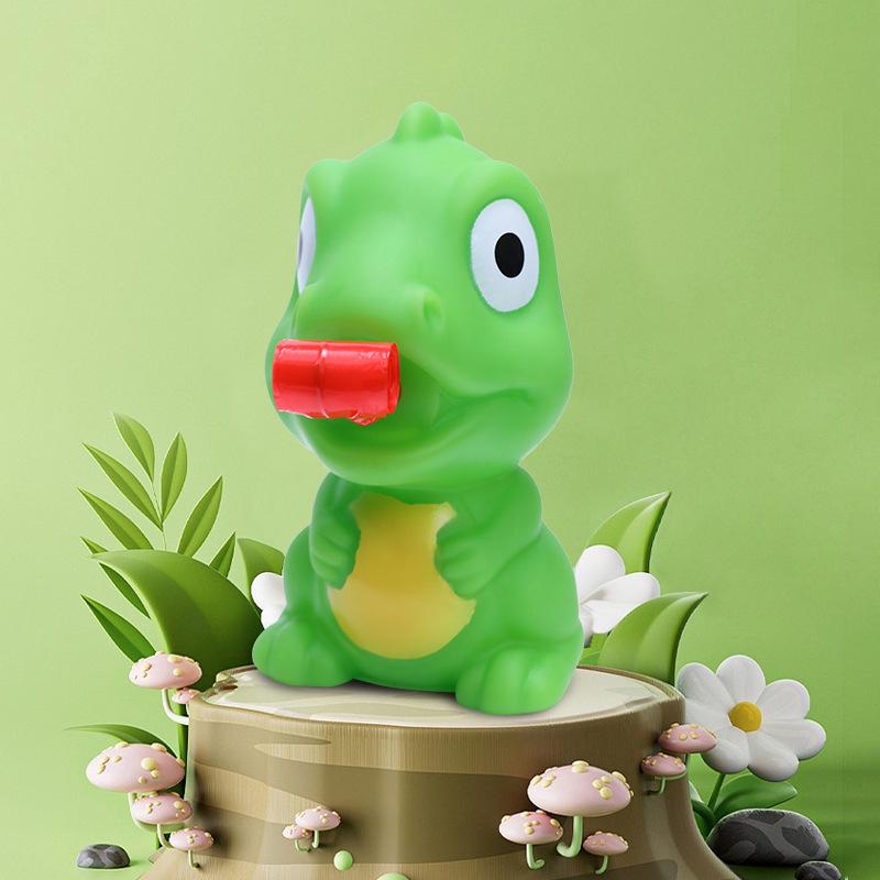 Quetsch Frosch Dinosaurier Zunge rausstreckend Spielzeug Lustig Sensorisch Stressabbau Fidget Spielzeug Katzen Spielzeug Geburtstagsgeschenke für Kinder Kinder green