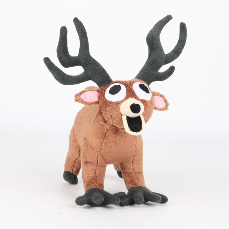 Lustige 99 Nächte im Wald Hirsch Plüschtiere Film Kuscheltiere Hirsch Puppe Fans Festival Geschenke Spielzeug für Kinder Halloween Geschenke
