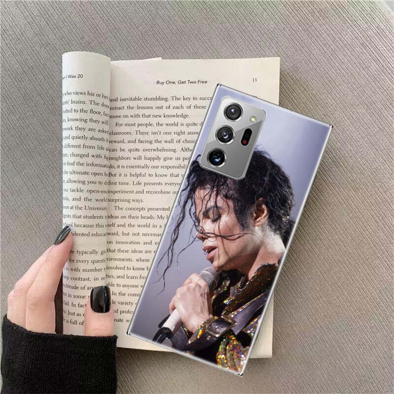 Michael Jackson Legendärer Sänger Handyhülle Für Samsung Galaxy S25 Edge S24 S23 FE S22 S26 Ultra S21 S20 S10 Plus Capa Weich Samsung S21 FE